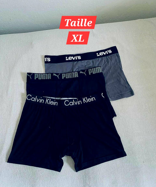 Pack de 3 Sous-vêtements Homme (Taille XL)