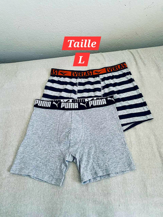 Pack de 2 Sous-vêtements Homme (Taille L)