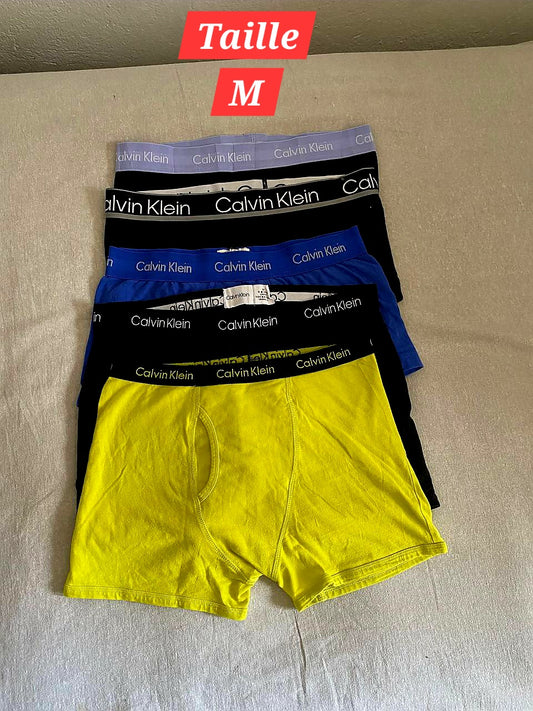 Pack de 5 Sous-vêtements Homme (Taille M)