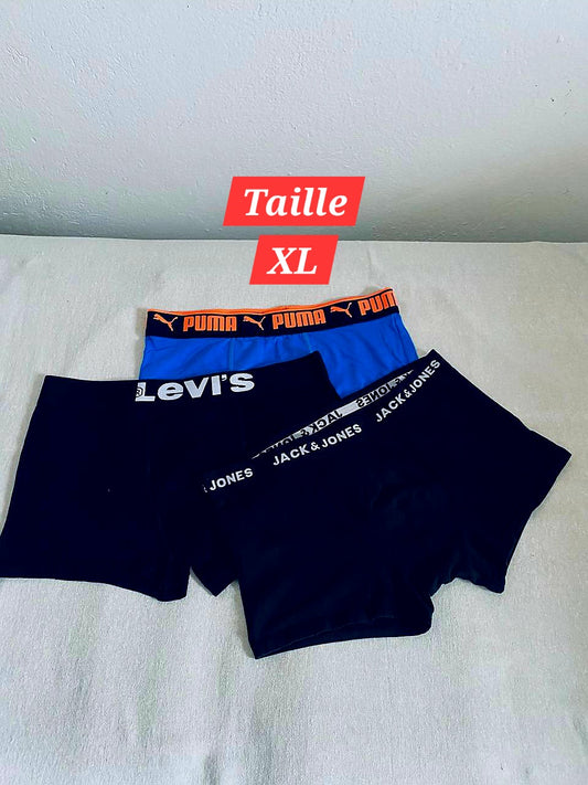 Pack de 3 Sous-vêtements Homme (Taille XL)