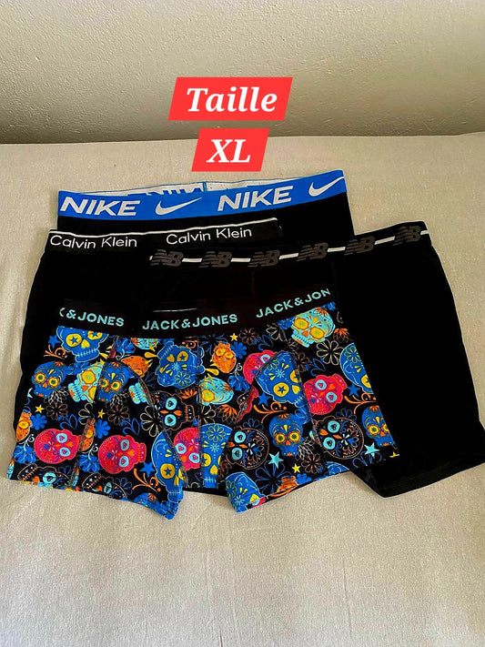Pack de 4 Sous-vêtements Homme (Taille XL)