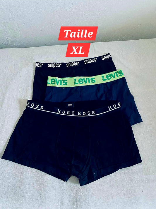 Pack de 3 Sous-vêtements Homme (Taille XL)