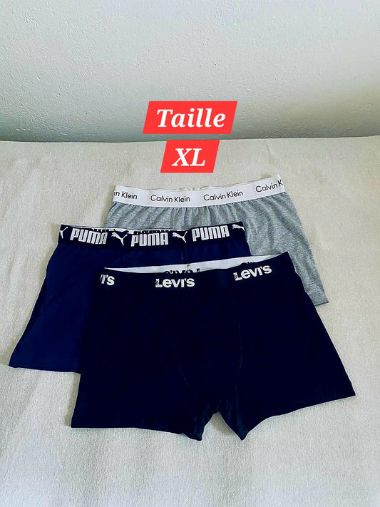 Pack de 3 Sous-vêtements Homme (Taille XL)