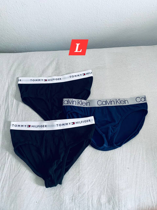 Pack de 3 Sous-vêtements Homme (Taille L)