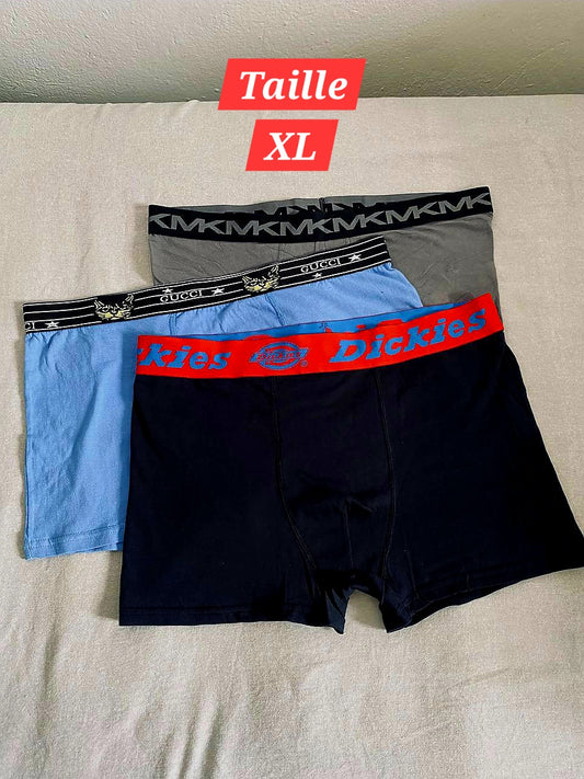 Pack de 3 Sous-vêtements Homme (Taille XL)