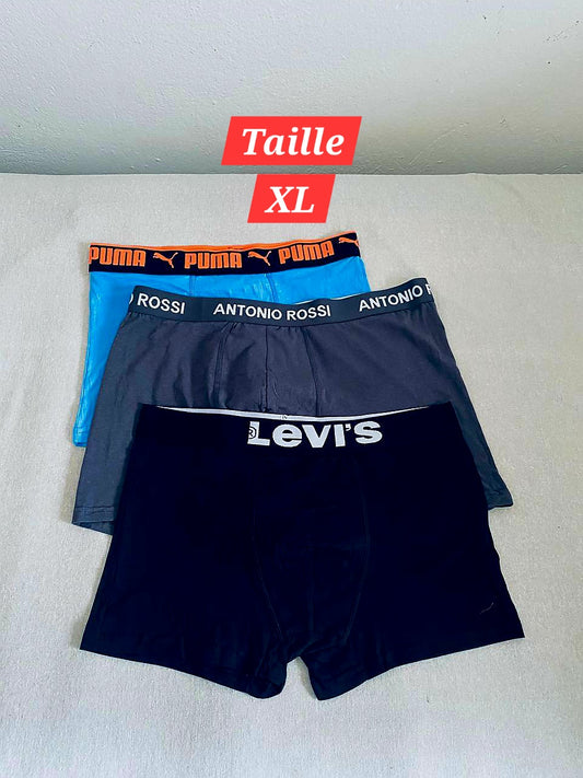 Pack de 3 Sous-vêtements Homme (Taille XL)